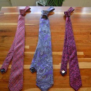 Colorful ties!